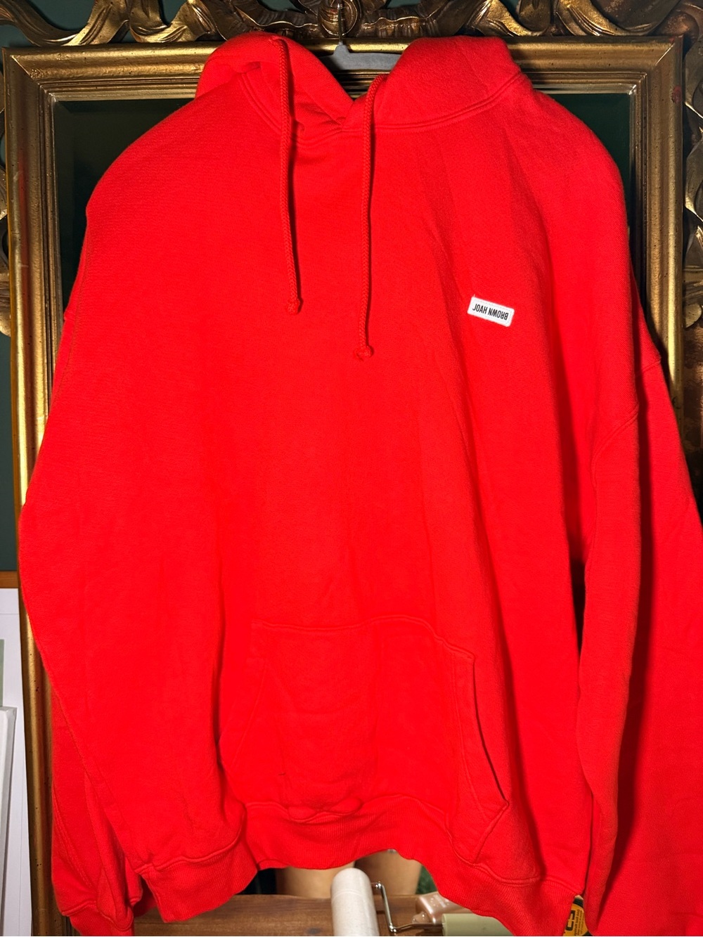 Joah Brown LIKE NEW Oversized Hoodie Hot Sauce - Picture 5 of 12